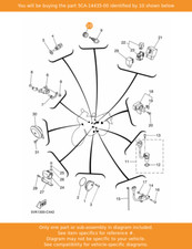 YAMAHA Grommet, 5CA-14435-00