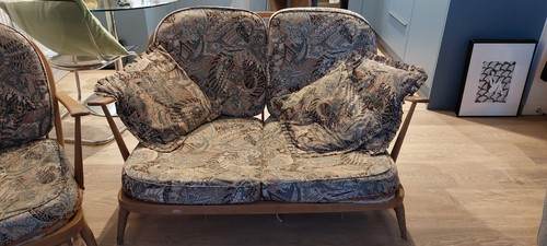 Ercol sofa and chairs
