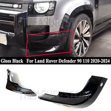 For Land Rover Defender 90 110 20-2024 Front Bumper Lip Chin Canards Cover Pair 