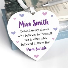 Dance Teacher Thank You