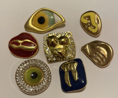 Pcs schiaparelli button - pcs, set