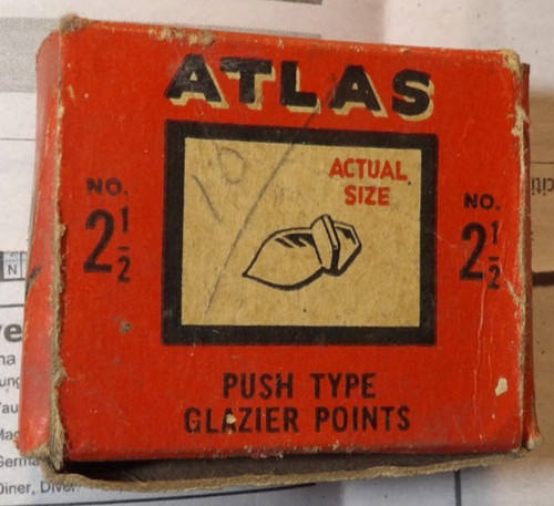 Vintage atlas push type - atlas,