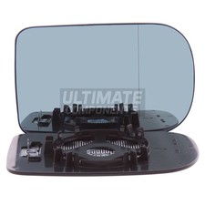Wing Mirror Glass BMW E39 Estate 1996-2003 Blue Aspherical Heated Drivers Side