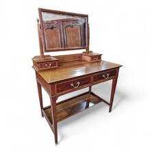 Edwardian Inlaid Mahogany