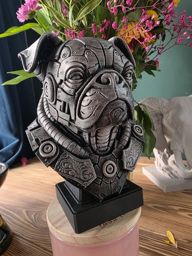 Dog mechanical style ornament - mechanical,