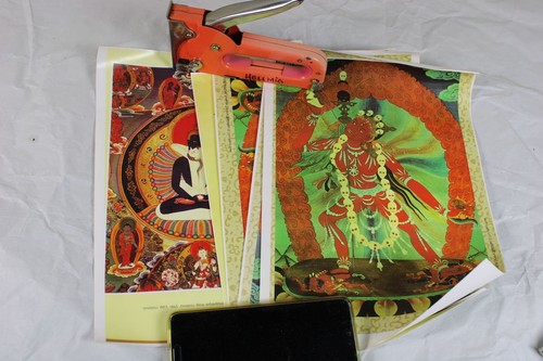 B10 buddhist thangka - 5x,