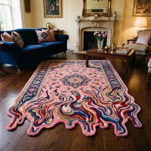 Unique melting pattern wool - melting,