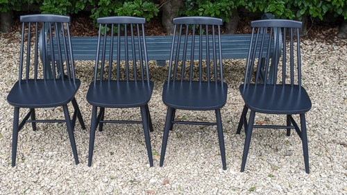 Ercol style solid - x4,