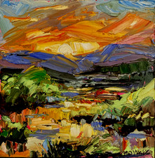 Impressionist Irish Sunset