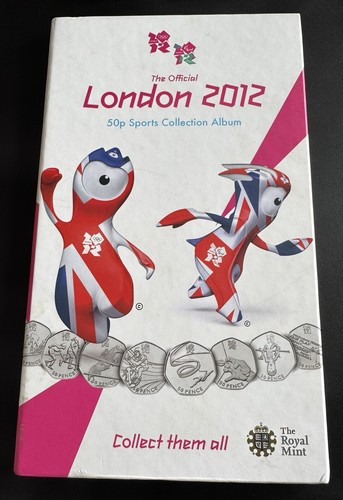 Olympic 50p collector album - olympic,