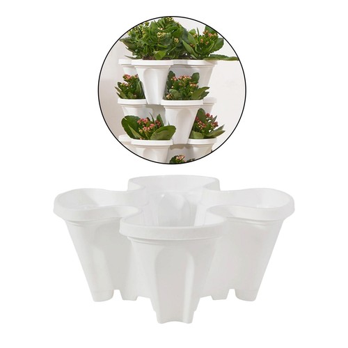 Stacking vertical gardening - vertical,