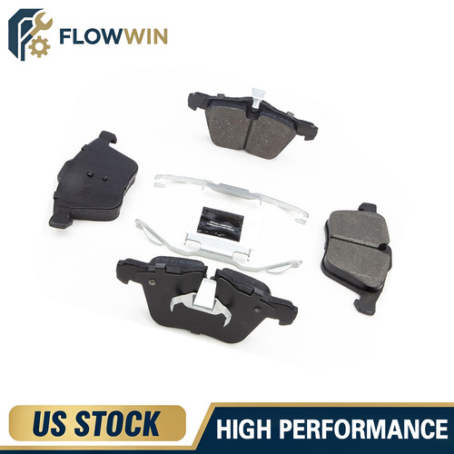 Front semi metallic brake pads - semi-metallic,