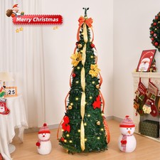 6Ft Pre Lit LED Christmas Tree