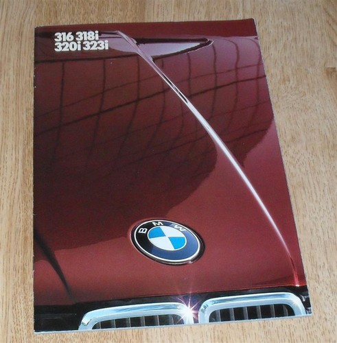 Bmw series e30 brochure 1983 - series,