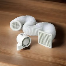 Inline Extractor Fan Kit 100mm