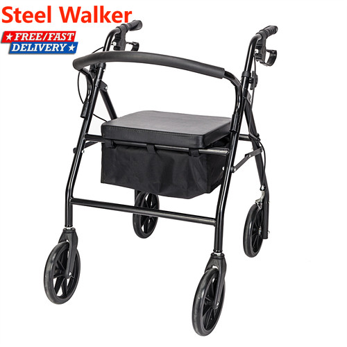 Lightweight foldable rollator - lightweight,