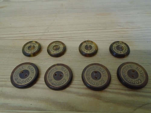 Naval maritime buttons - &,