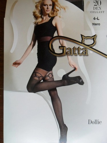 Fancy patterned tights dollie - tights-,