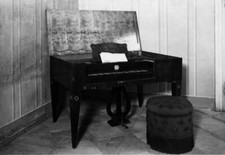 The clavichord on which