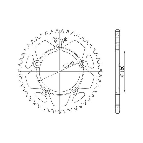Sgr crown p525 d44 - s+2, ac