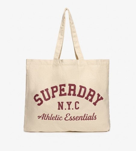 Superdry tote bag natural - superdry,