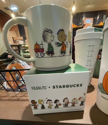 Brand new starbucks peanuts - starbucks, x