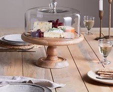 Nkuku Recycled Glass Dome Cake