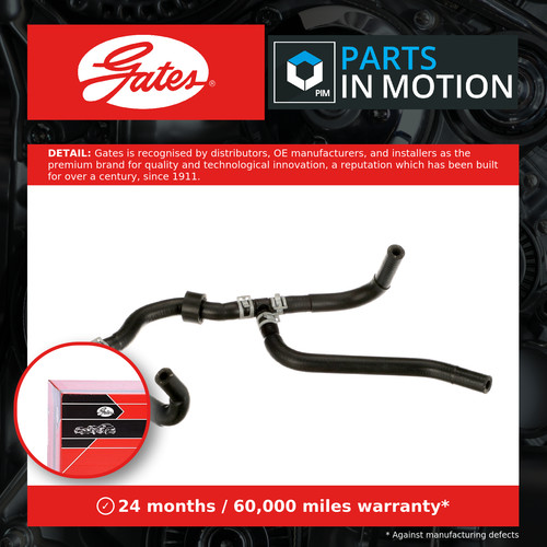 Heater hose fits - heater, fox