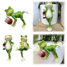 Cute Frog Flower Pot Hugger