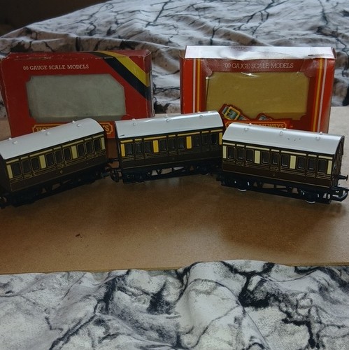 Hornby gwr wheel coaches - gwr,