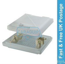 MPK Motorhome Rooflight Dome 400 x 400mm Skylight with Handles White - 6017600	h
