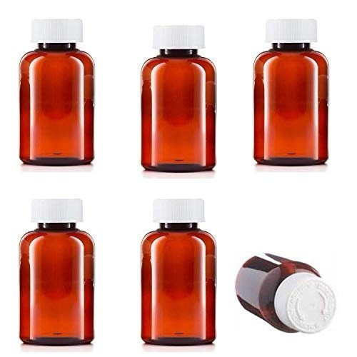 100ml pill pots with lids - with,