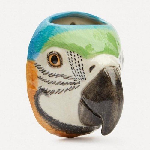 Macaw parrot wall vase - wall,
