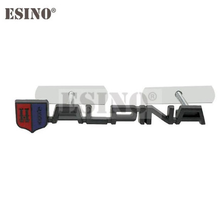 Black alpina front grille - black,