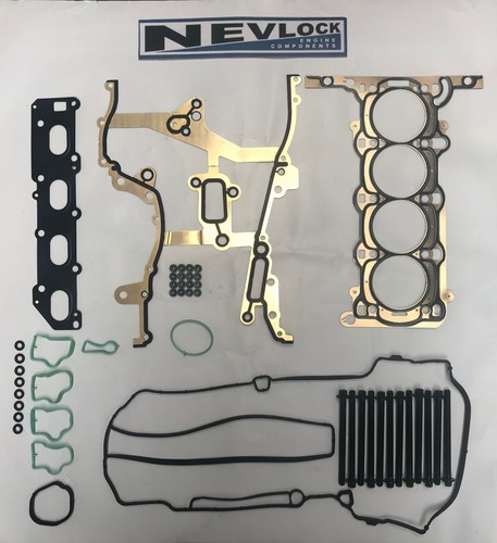Head gasket set and - head,