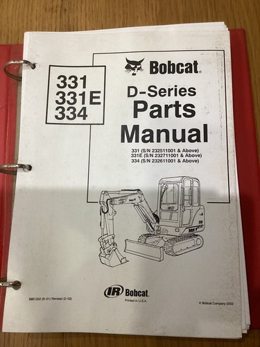 Bobcat 331 331e 334 - bobcat, series