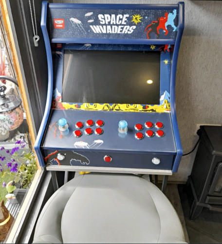 Custom built space invaders - space,