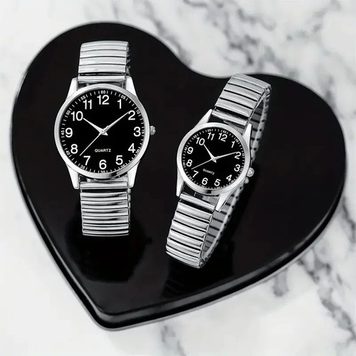 Men simple basic black - basic, dial