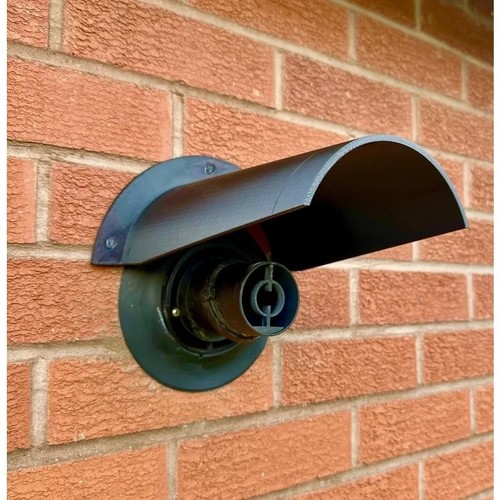 Boiler flue rain snow - flue,