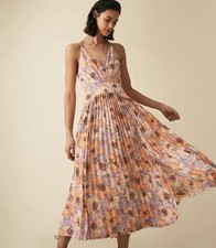 Reiss Corinne Floral Apricot