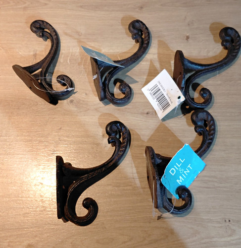 Dill mint cast - iron, wall
