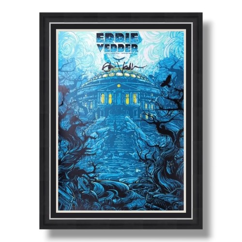 Eddie vedder signed teenage - ap,