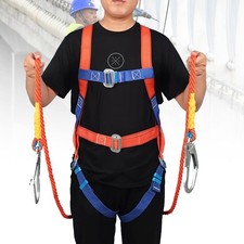 Rock tree Climb Harness Safety Belt Outdoor Full Body Rope Aerial Work Fall Down