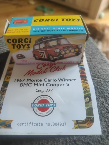 Corgi 339 mini cooper s - mini,