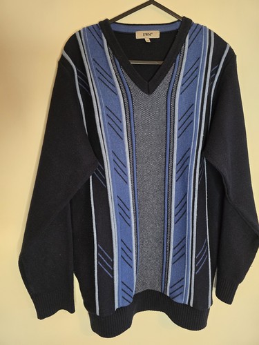 Ewm men vintage neck jumper - ewm, v