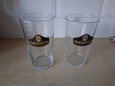 Theakston ales glasses - theakston,