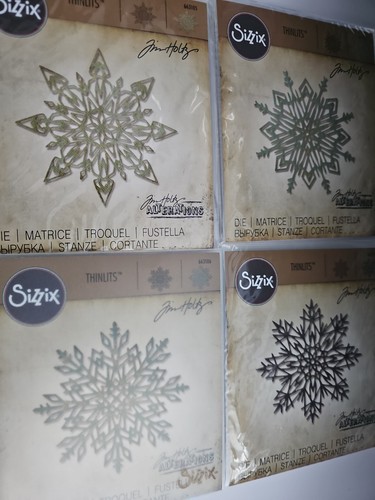 Tim holtz thinlits - holtz, flurry