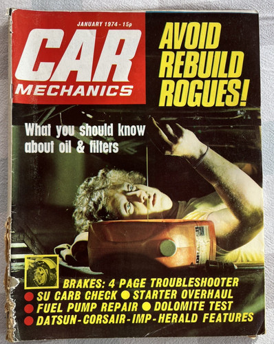Car mechanics january 1974 - mechanics,