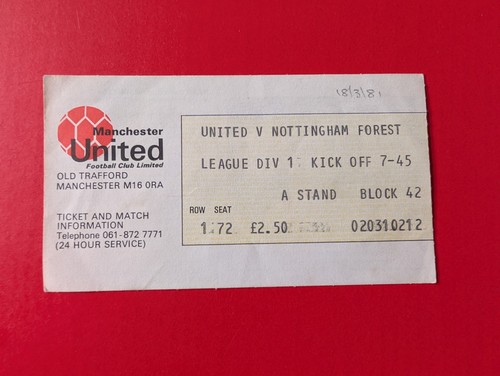 1981 manchester united - united, v