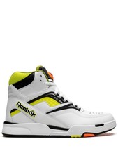 Reebok Pump TZ Twilight Zone Mens White Leather  size 10.5